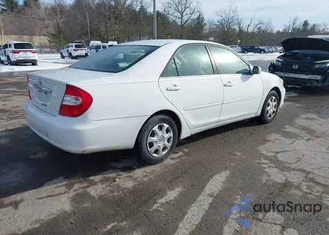 2003 Toyota Camry Le z USA, uszkodzony, nr VIN 4T1BE32K73U229830